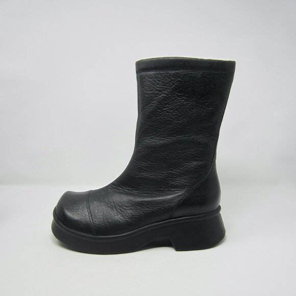 John Fluevog Harmony Chime Black Boot Size 9 - Picture 5 of 11